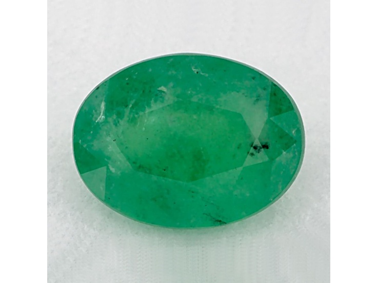 Zambian Emerald 8.06x6.1mm Oval 1.19ct