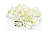 Yellow Apatite 6x4mm Emerald Cut Set of 15 9.30ctw