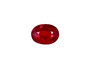 Ruby 6.4x4.7mm Oval 1.03ct