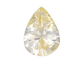 Yellow Sapphire Loose Gemstone Unheated 8.68x6.37mm Pear Shape 1.47ct