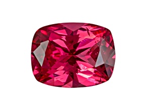 Red Spinel 6.8x5.3mm Cushion 0.86ct