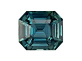 Teal Sapphire 7.6x6.2mm Emerald Cut 2.01ct