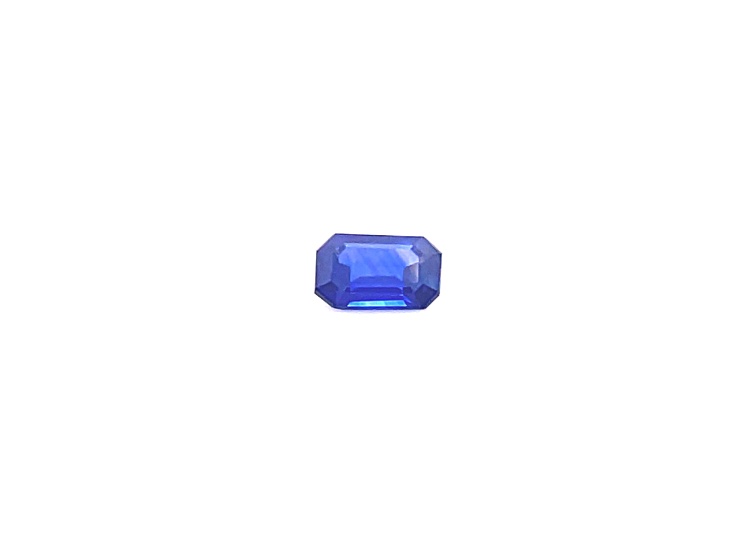 Sapphire Loose Gemstone 7.4x4.7mm Emerald Cut 1.16ct