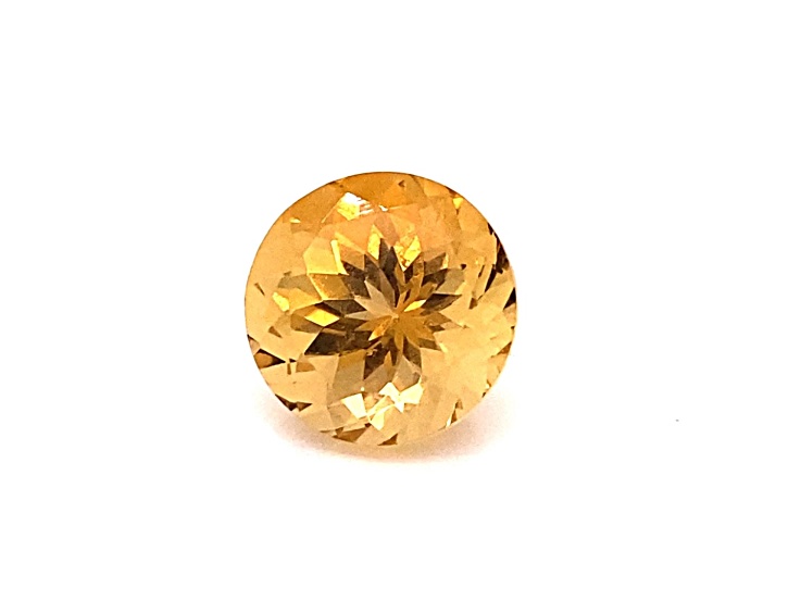 Danburite 9.3x9.3mm Round 3.42ct