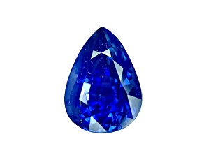 Sapphire Unheated 9.8x7mm Pear Shape 2.98ct