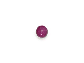 Star Ruby Unheated 8.1mm Round Cabochon 5.69ct