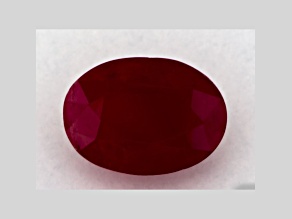 Ruby 7.1x5.12mm Oval 1.12ct