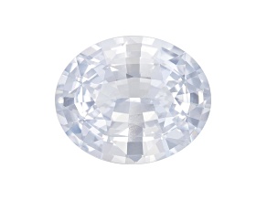 White Sapphire 7.8x5.7mm Oval 1.30ct