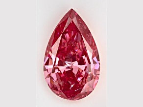1.01ct Vivid Pink Pear Shape Lab-Grown Diamond VS2 Clarity IGI Certified