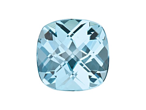 Sky Blue Topaz 6mm Checkerboard Cushion 1.25ct - 113PPA | JTV.com