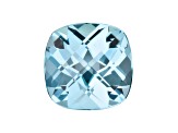 Sky Blue Topaz 6mm Checkerboard Cushion 1.25ct