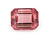 Pink Tourmaline 11.8x9.3mm Emerald Cut 7.18ct