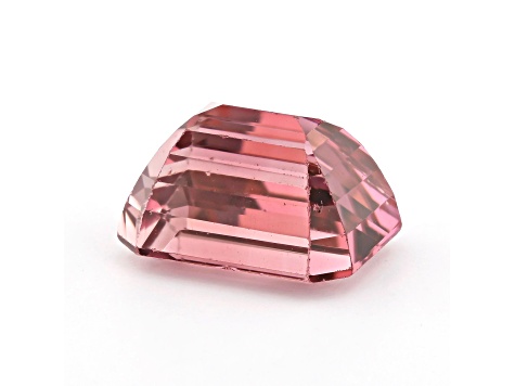 Pink Tourmaline 11.8x9.3mm Emerald Cut 7.18ct