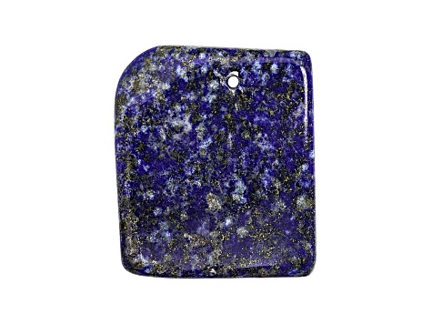 Lapis Lazuli 45.5x38.9mm Rectangle Slab Focal Bead