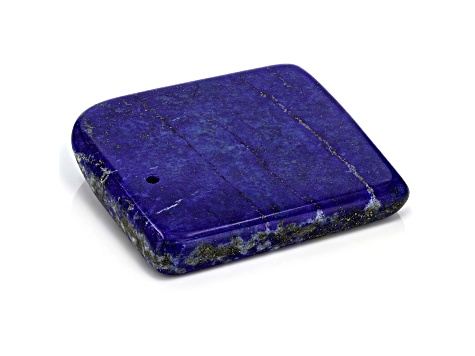 Lapis Lazuli 45.5x38.9mm Rectangle Slab Focal Bead