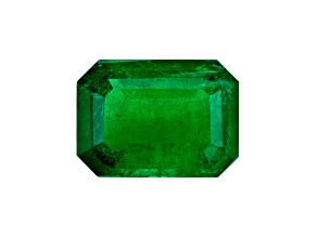 Zambain Emerald 6.9x5mm Emerald Cut 0.76ct