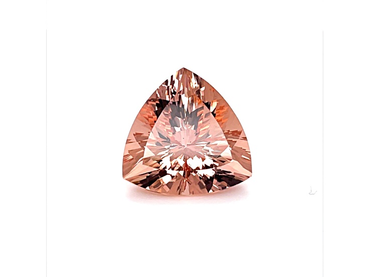 Morganite 21mm Trillion 27.17ct