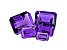 Amethyst Calibrated Emerald Cut Set of 5 6.00ctw