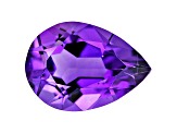 Amethyst Calibrated Pear Shape Set of 5 5.00ctw