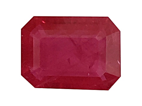 Ruby 7.9x5.9mm Emerald Cut 1.23ct