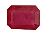 Ruby 7.9x5.9mm Emerald Cut 1.23ct