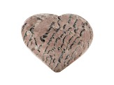 Feldspar Heart 3.75x3.5in