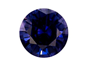 Sapphire Loose Gemstone Unheated 7.6mm Round 2.08ct