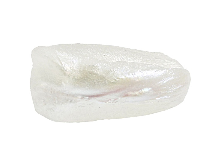 Natural Tennessee Freshwater Pearl 12.8x6.2mm Wing Shape 2.73ct