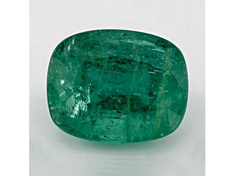 Zambian Emerald 8.97x7.24mm Cushion 2.55ct