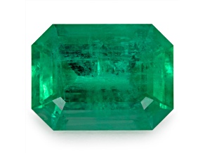 Panjshir Valley Emerald 7.8x5.9mm Emerald Cut 1.28ct