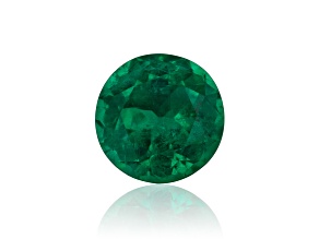 Emerald 7.5x7.0mm Round 1.76ct