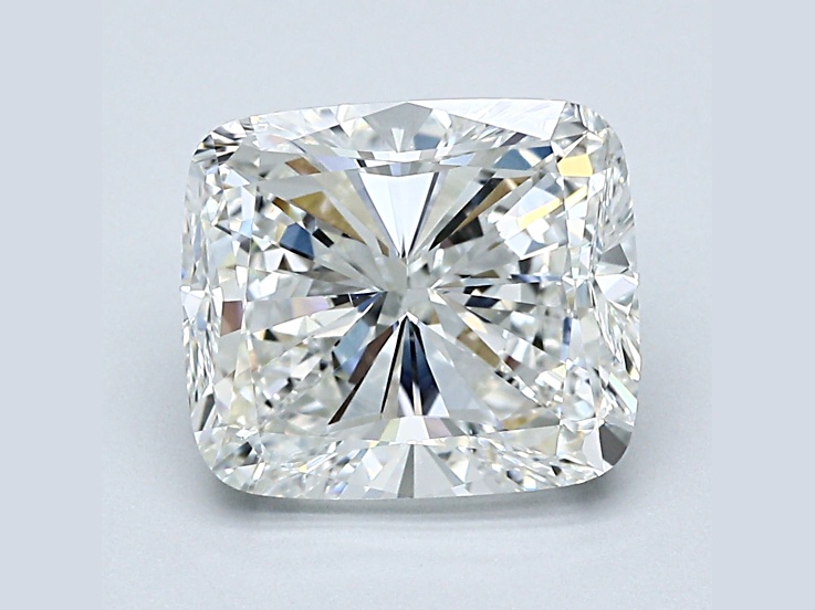 4.02ct Natural White Diamond Cushion, H Color, VS1 Clarity, GIA Certified