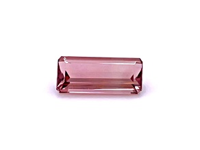 Pink Pastel Tourmaline 13.9x6.26mm Emerald Cut 3.42ct