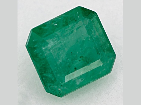 Zambian Emerald 7.7x7.05mm Emerald Cut 2.01ct