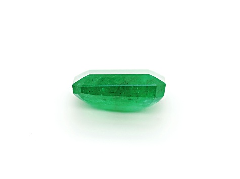 Brazilian Emerald 12.6x9.6mm Emerald Cut 5.50ct