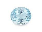 Aquamarine 12x10mm Oval 4.37ct