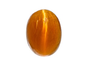 Fire Opal Cat's Eye 8x6mm Oval 1.10ct