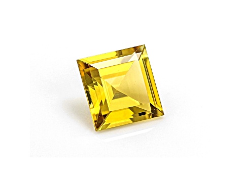 Montana Yellow Sapphire Loose Gemstone 3.75mm Square 0.29ct