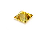 Montana Yellow Sapphire Loose Gemstone 3.75mm Square 0.29ct