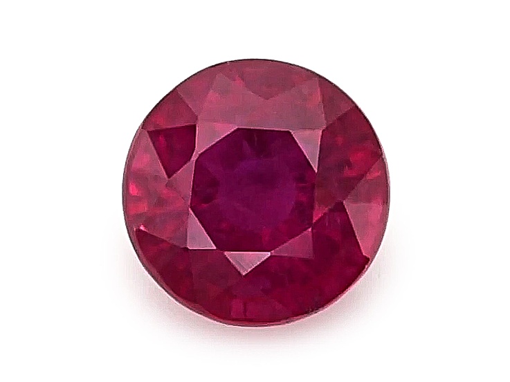 Burmese Ruby 5.8mm Round 1.07ct