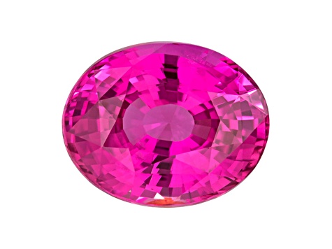 Pink Sapphire Loose Gemstone 9.65x7.78mm Oval 3.48ct