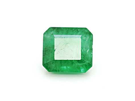 Brazilian Emerald 9x8.2mm Emerald Cut 3.31ct