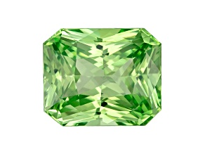 Mint Tsavorite 6.4x5mm Radiant Cut 1.11ct