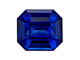 Sapphire Loose Gemstone 9.65x8.74mm Emerald Cut 5.04ct