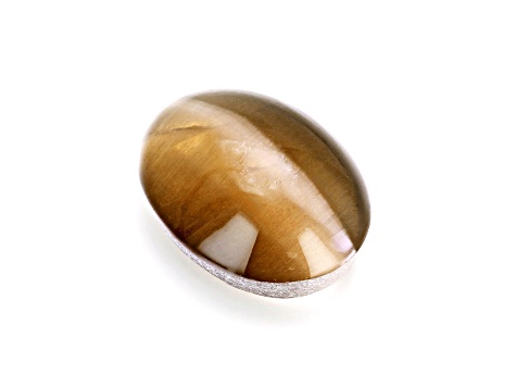 Sillimanite Cat's Eye 11.3x8.6mm Oval Cabochon 4.43ct