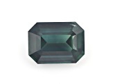 Green Sapphire 8x6mm Emerald Cut 2.13ct
