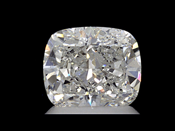 1.7ct Natural White Diamond Cushion, G Color, VS2 Clarity, GIA Certified