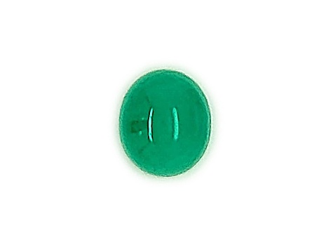 Colombian Emerald 13.5x11.6mm Oval Cabochon 8.82ct