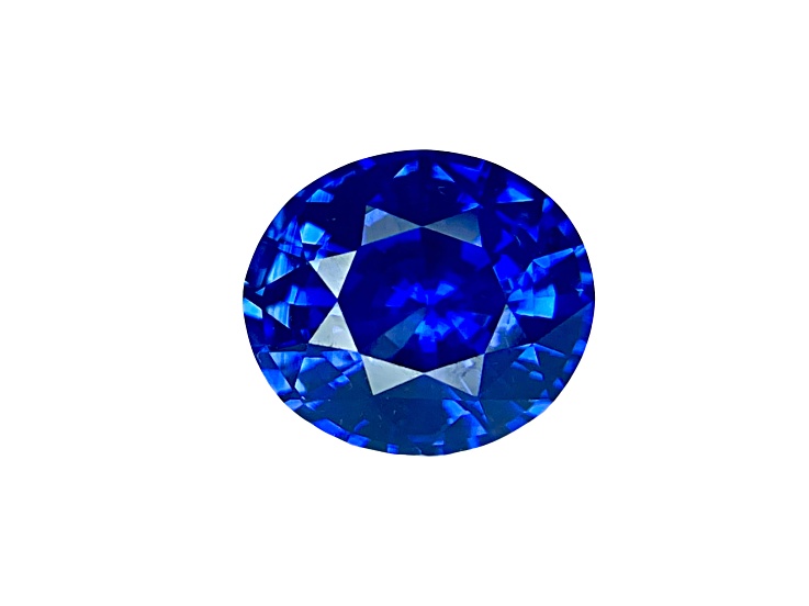 Sapphire Loose Gemstone 9.2x8mm Oval 3.02ct