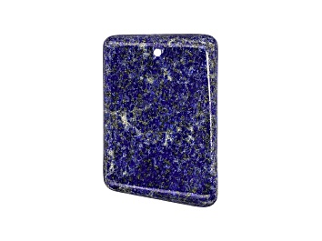 Picture of Lapis Lazuli 47.1x31.3mm Rectangle Slab Focal Bead